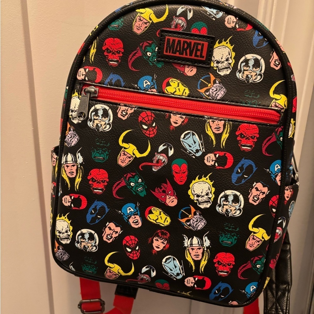 Funko Classic Marvel 80th Anniversary faux Leather Avengers Backpack